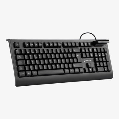 Unykach Keyboard Portuguese KB918 USB With Reader Smart Type PC/Sc 2.0 Como Dnie Or Card Sanitaria — image 1