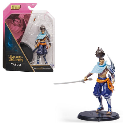 Spin Master League Of Legends - Figure Acción Yasuo 10CM With Espada And Base Screen Figure Set 6062259 — image 1