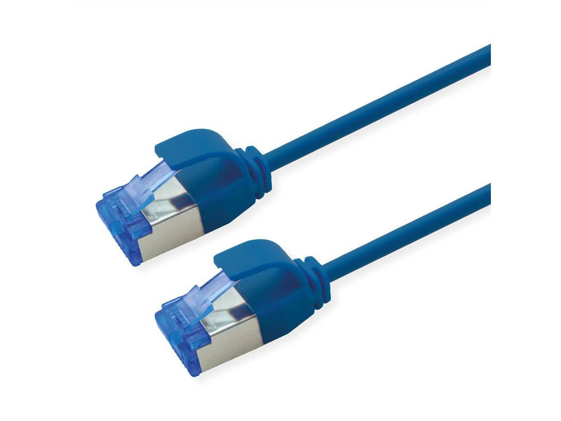 Roline Network Cable CAT.6A (class Ea) S FTP (pimf), Lsoh, PoE, Azul 1M