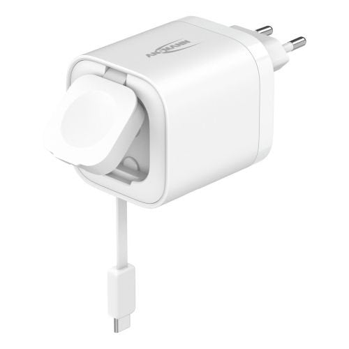 Ansmann Charger USB C 65W With Cable Integrado And Charger Apple Watch