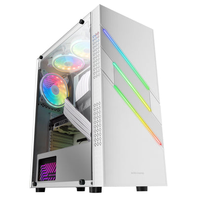 PC Case Marsgaming MCU3 ARGB White ATX — image 1