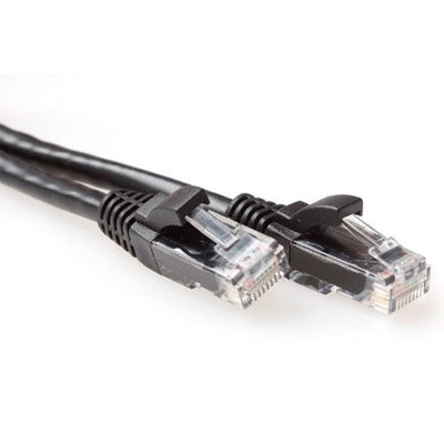 Black 10 Meter U UTP CAT.6A Patch Cable Snagless With RJ45 Connectors — image 1