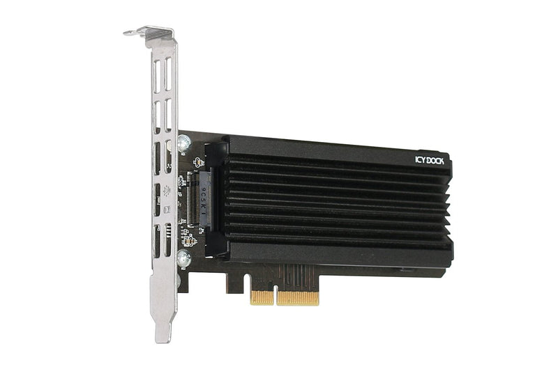 Adapter Icydock M.2 NVMe Drive SSD a Card Adaptadora PCIE With Calor