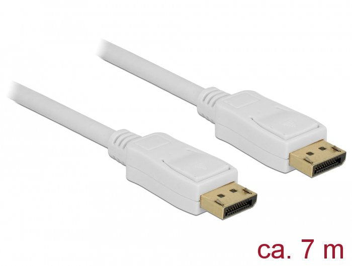 Delock Cable DisplayPort 1.2 Connector Male DisplayPort Connector Male 4K 60 HZ 7M