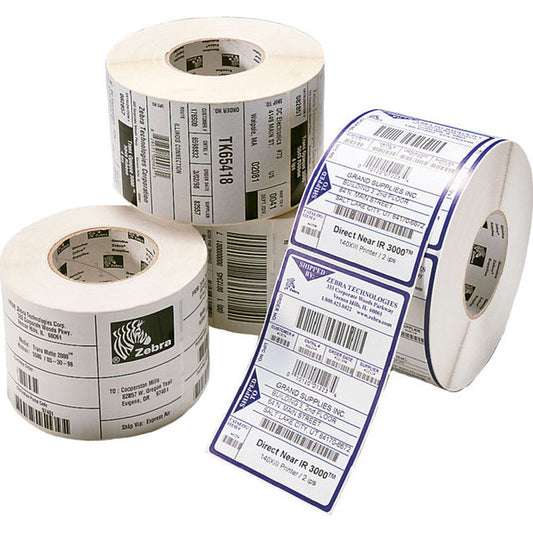 Zebra Printer Paper Zebra 3006321 White