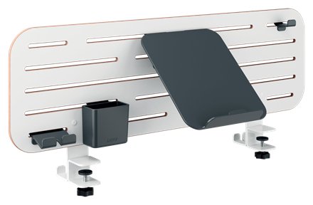 Leitz 65490000 Tray Desk/Organiser Mdf, Plastic Reciclado, Caucho White