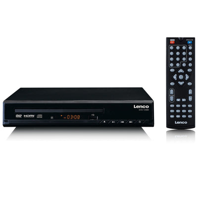 Lenco DVD-120 Dvd-player HDMI/USB Black — image 1