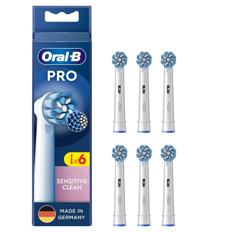Oral-b Toothbrush Heads Pro Sensitive Clean 6 Pcs.