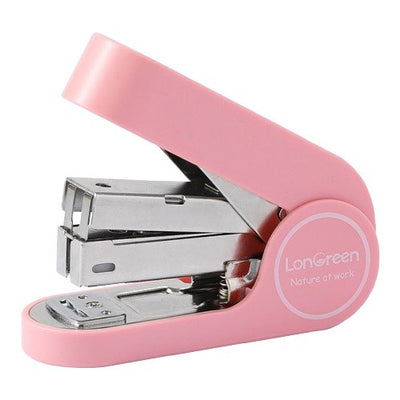 Deli Stapler Longreen Easy 25 Hojas Pink — image 1