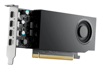 Pny NVIDIA A400 4GB GDDR6 64-BIT, Low Profile, PCIE 4.0 X8, Single Slot, 4 X Mini DisplayPort 1.4A, 50W, Lp Br — image 1
