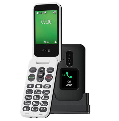 Doro Mobile Phone Leva E30 7,11CM (2.8) 142,7G Black White — image 1
