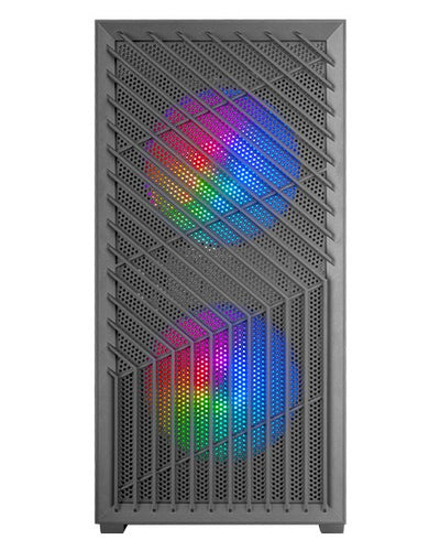 Mars Gaming Box microATX Mc-vortex Black Bahías INT:1X3'5,2X2'5/ 1XUSB3.0/ 2XUSB2.0/ Audio In/Out/ Sistema Ges — image 1