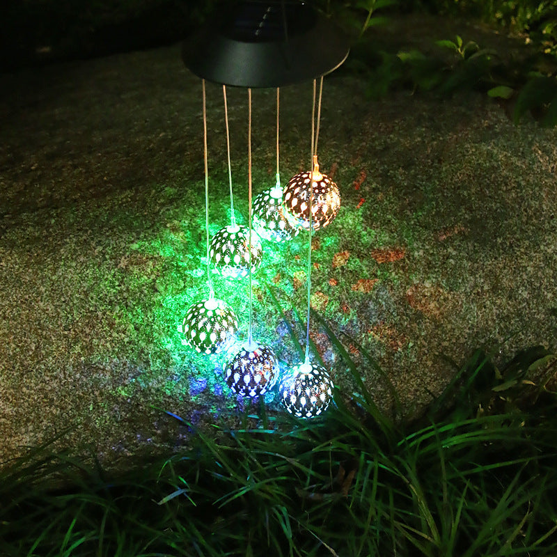 Solar-Powered Outdoor Waterproof Wind Chime Light