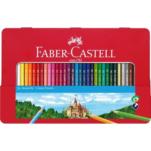 Faber-castell Pencil Colour Hexagonal 36ER Case Metallic — image 1