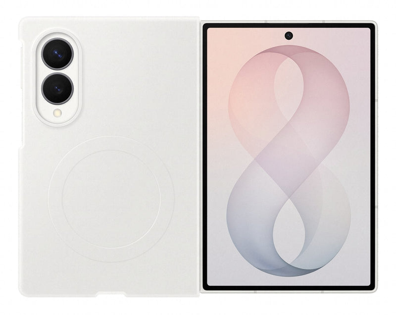 Samsung Silicone Magnet Case White For Fold 8