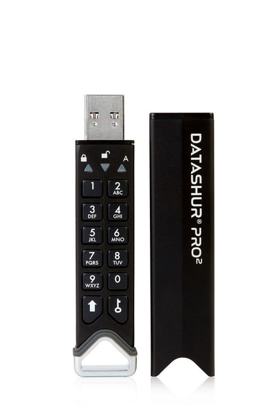 Istorage Datashur PRO2 Unit Flash USB 4GB USB Type a 3.2 Gen 1 (3.1 Gen 1) Black — image 1