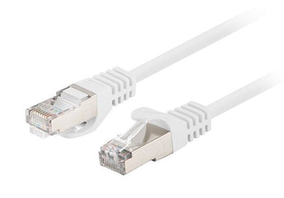 Lanberg Network Cable CAT.6 FTP 2M White 10-PACK — image 1
