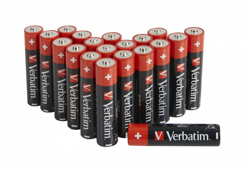 Verbatim Batteries Aaa Alcalinas 20 Pack