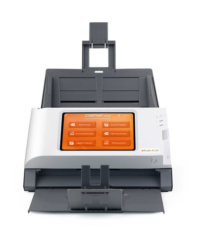 Plustek Escan A280 Enterprise 600 X 600 DPI Scanner With Alimentador Automatic Documentos (adf) Black White A4 — image 1