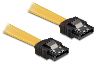 Delock 0.7M SATA Cable SATA 0,7M Yellow — image 1