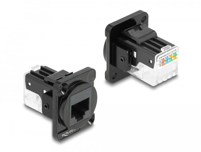 Delock Módulo Tipo-d RJ45 CAT.6A Female a Lsa Female