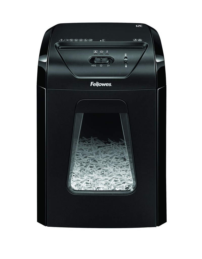 Fellowes Paper Shredder 12C Corte Partículas 4 X 40MM Black