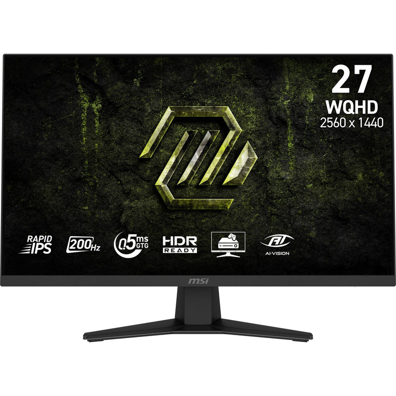 MSI Monitor Mag 274QF E20 27 Rapid IPS Wqhd 200HZ 300CD M2 0.5MS HDMI2.0X2 DP