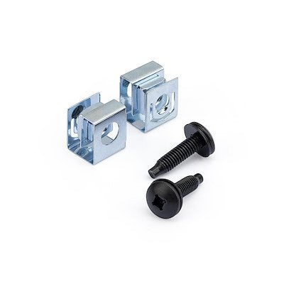 StarTech.com Paquete 50 Screws 10-32 And Tuercas Clip Cabinet Rack Servers — image 1