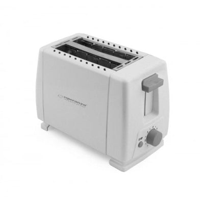 Esperanza Toaster - EKT001, 700W, 2 Ranuras, 2 Rebanadas, 7 Niveles Tostado, White — image 1