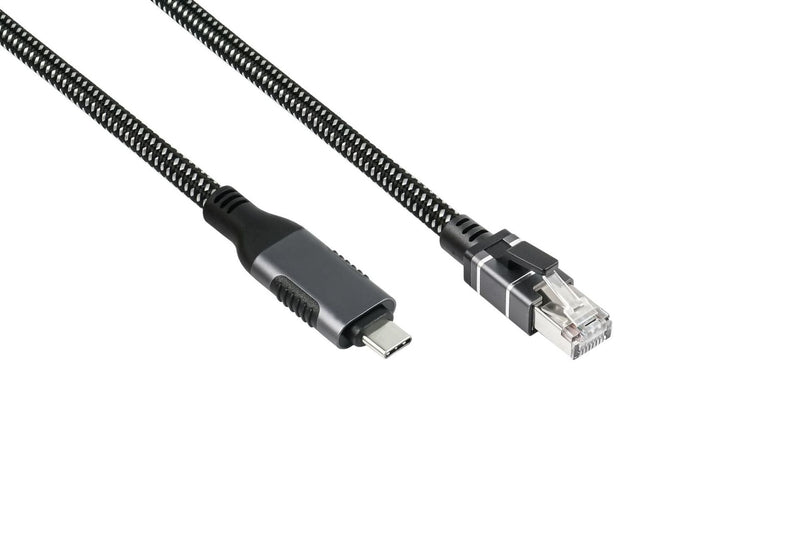 Good Connections Ethernet- USB Cable -c RJ45, Antracita, 1,5M