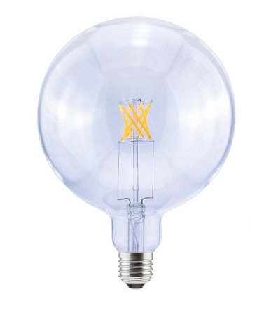 Segula LED Globe 150 Klar E27 6,5W 2700K Dimmbar