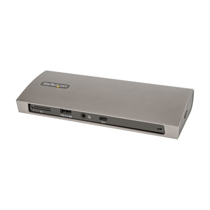 StarTech.com Docking Station Thunderbolt 4, Pd 96W, 1 Monitor 8K/Para 2 Monitores 4K 60HZ, 3XTB4/USB4, 4x USB-