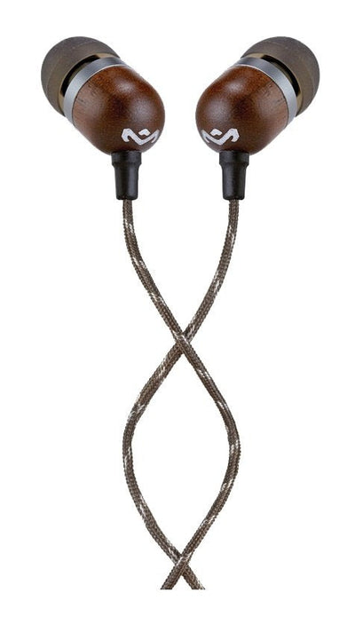 Marley Earbuds Smile Jamaica 3.5MM, Signature Black, Micrã³fono Incorporado — image 1
