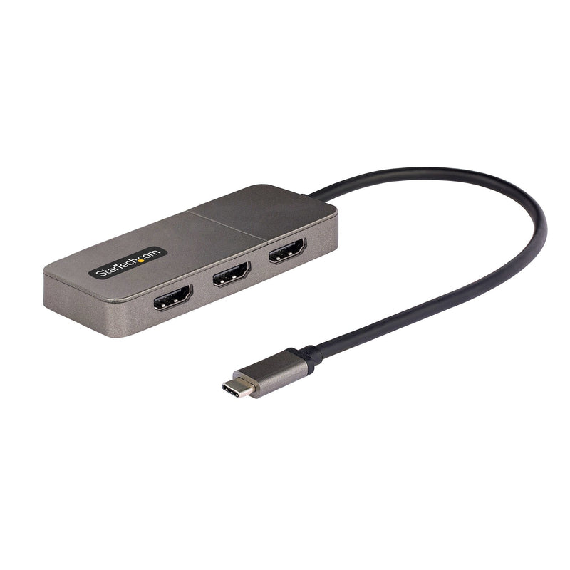 StarTech Hub Mst USB-C a 3 Ports HDMI - Adapter USB Type-c a HDMI Triple Up To 4K 60HZ DP 1.4 Modo Alt Dsc Hdr