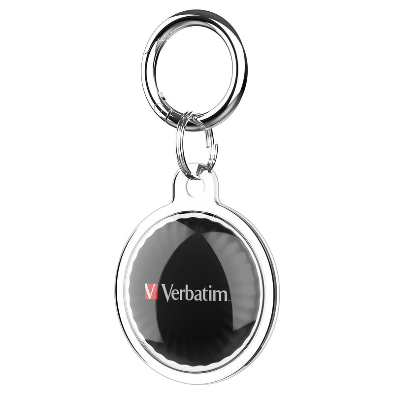 Verbatim Localizador My Finder Coin Bluetooth Tracker MYFC-01B Compatible With Apple Includes Keyring And Batt
