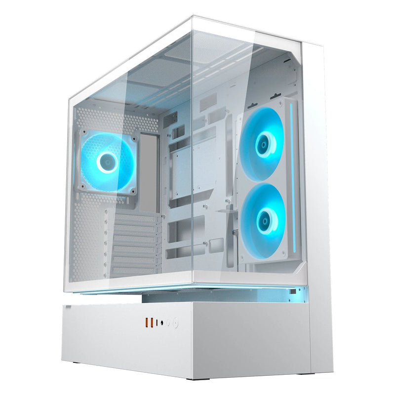 Cougar PC Case Midi-tower CFV235, Argb, Glas, White
