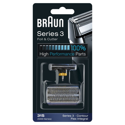 Braun 31S - Spare Part Shaver Electrica, Compatible With Afeitadoras Series 3, Colour Silver — image 1