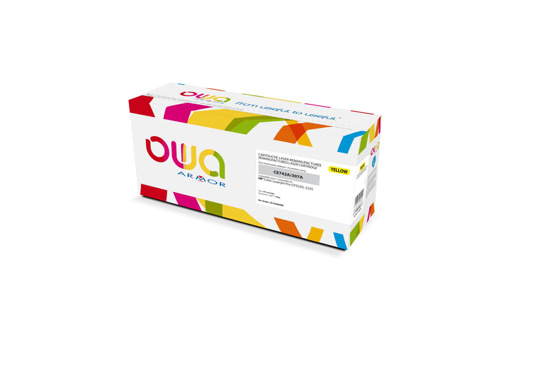 Armor Toner HP CE742A Yellow 742A Lj CP5220 CE742A
