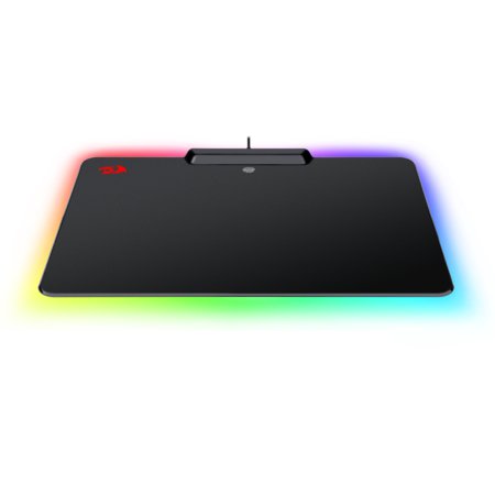 Redragon Epeius RGB P009 Mouse Pad Mouse Juegos Black Translúcido