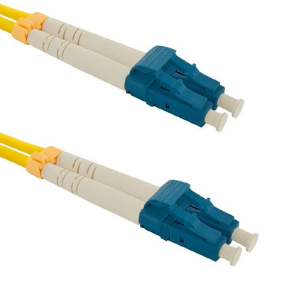 Qoltec 54016 Cable Fibre Optic 3M Lszh Lc/Upc Yellow — image 1