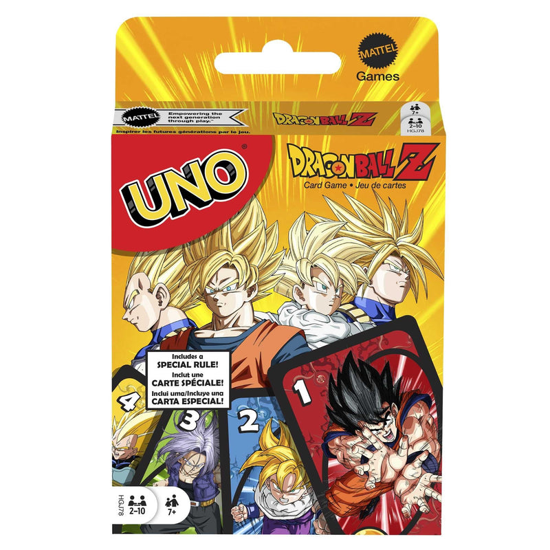 Set Cartas Uno Dragon Ball Z