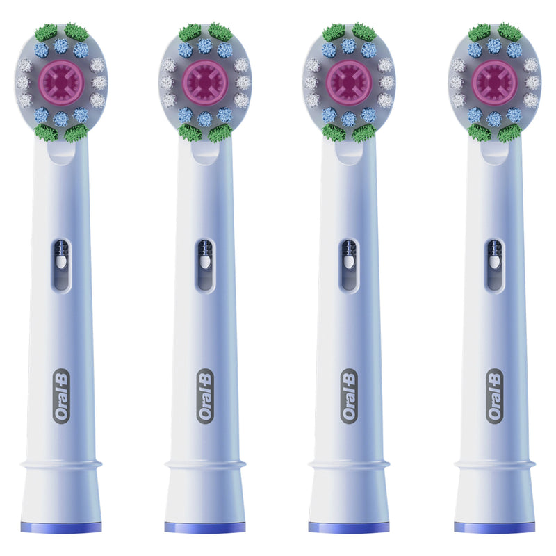 Oral-b Toothbrush Heads Pro 3D White 4 Pcs.
