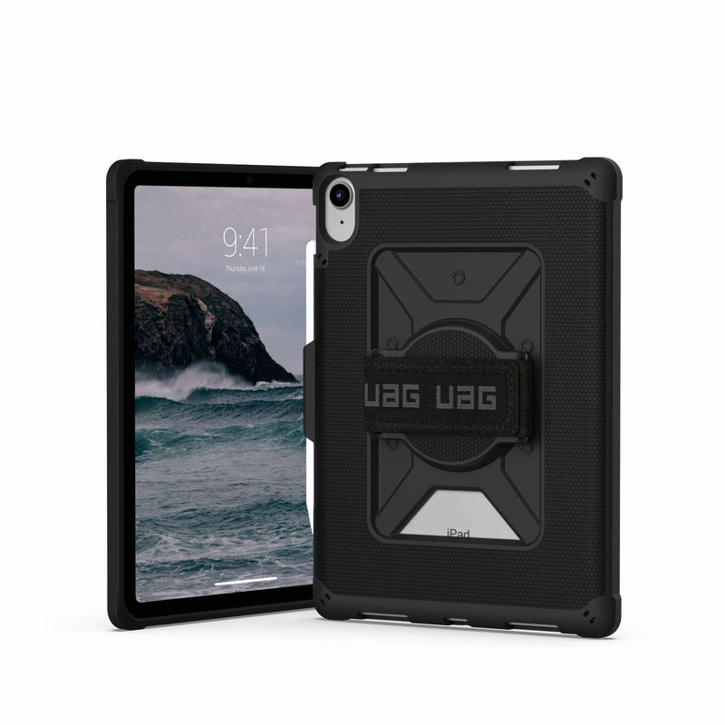 Uag Metropolis Series Rugged Case For Ipad 10.9 (10TH Gen 2022) Metropolis W Handstrap Black Housing Rear Tabl