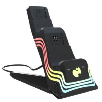 Pdp Estación Charging Dual Afterglow Wave Black Xbox Seriesx
