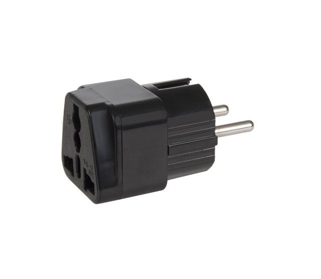 Maclean MCE155 Adapter Plug Eléctrico Nema 5-15P Type And (fr) Black