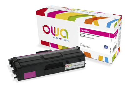 Toner Compatible Owa Brother TN-910M Magenta 9.000 P. — image 1