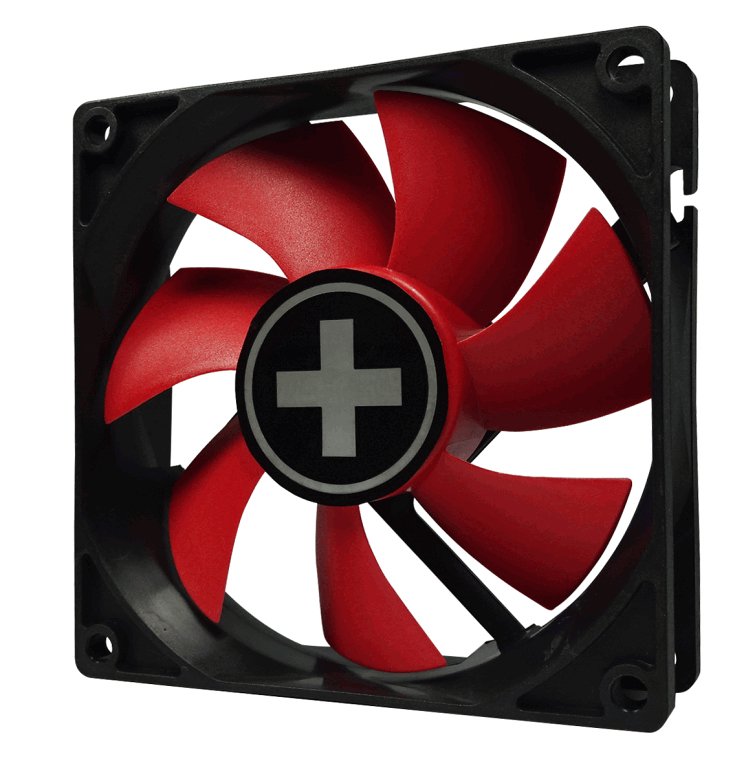Xilence XPF92.R.PWM Fan Computer 9,2CM Black Red
