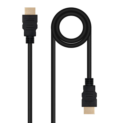 Nanocable HDMI Cable V2.0 Male a HDMI V2.0 Male 1M - 4K@60HZ 18Gbps - Black — image 1
