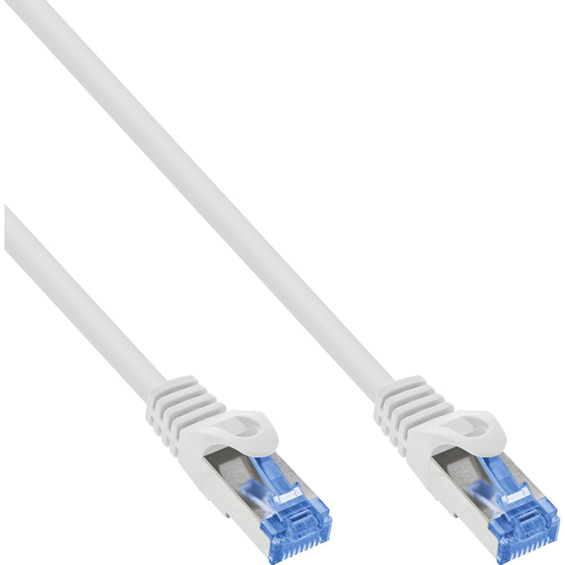 Inline Network Cable , CAT.6A, S/FTP, Tpe Flexible, White 50M