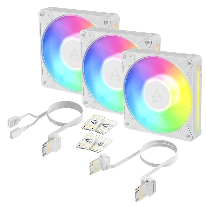 Arctic Bionix P12 A-rgb White Pack 3, 120MM) ACFAN00338A